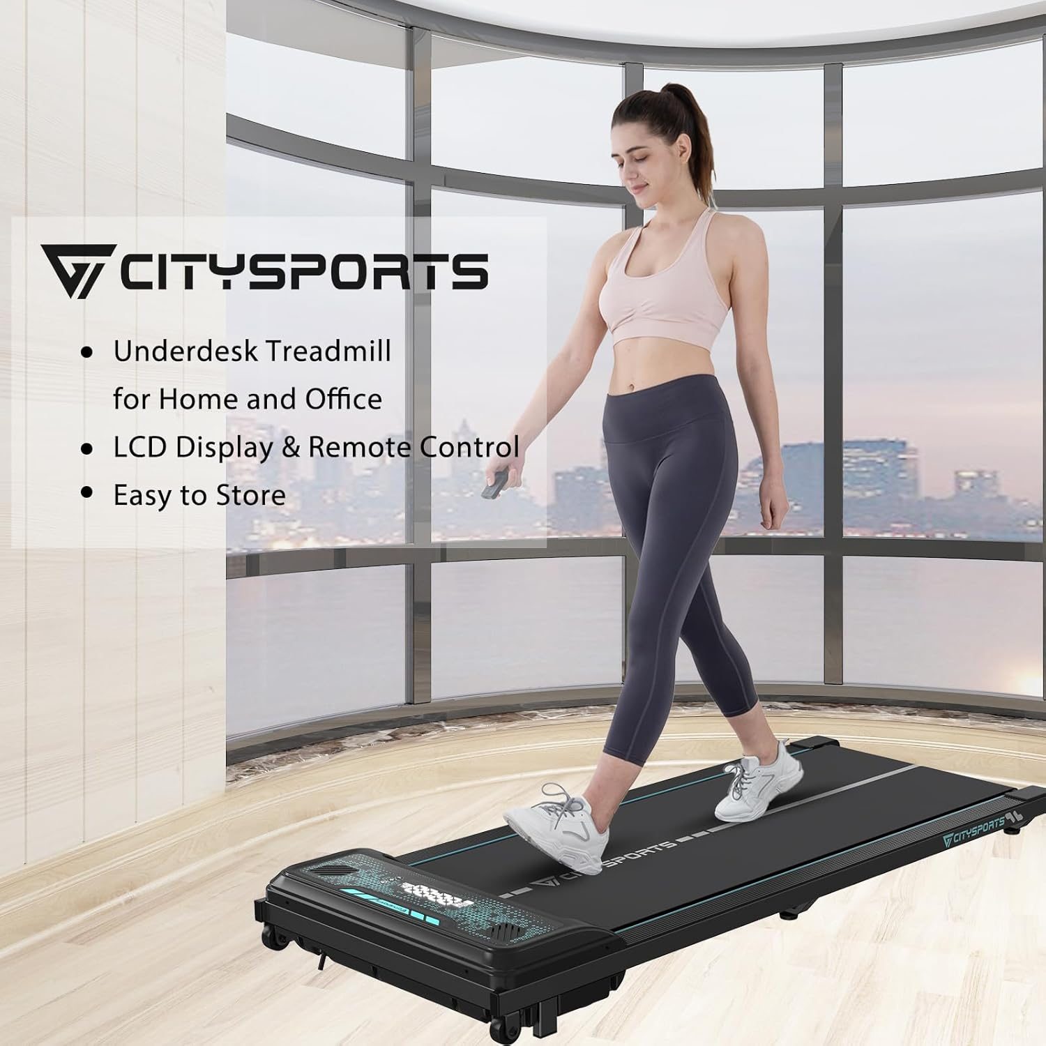 CitySports CS-WP2 Walking Pad - Very Good - 2023 - Bucks County, PA, photo 2 of 2