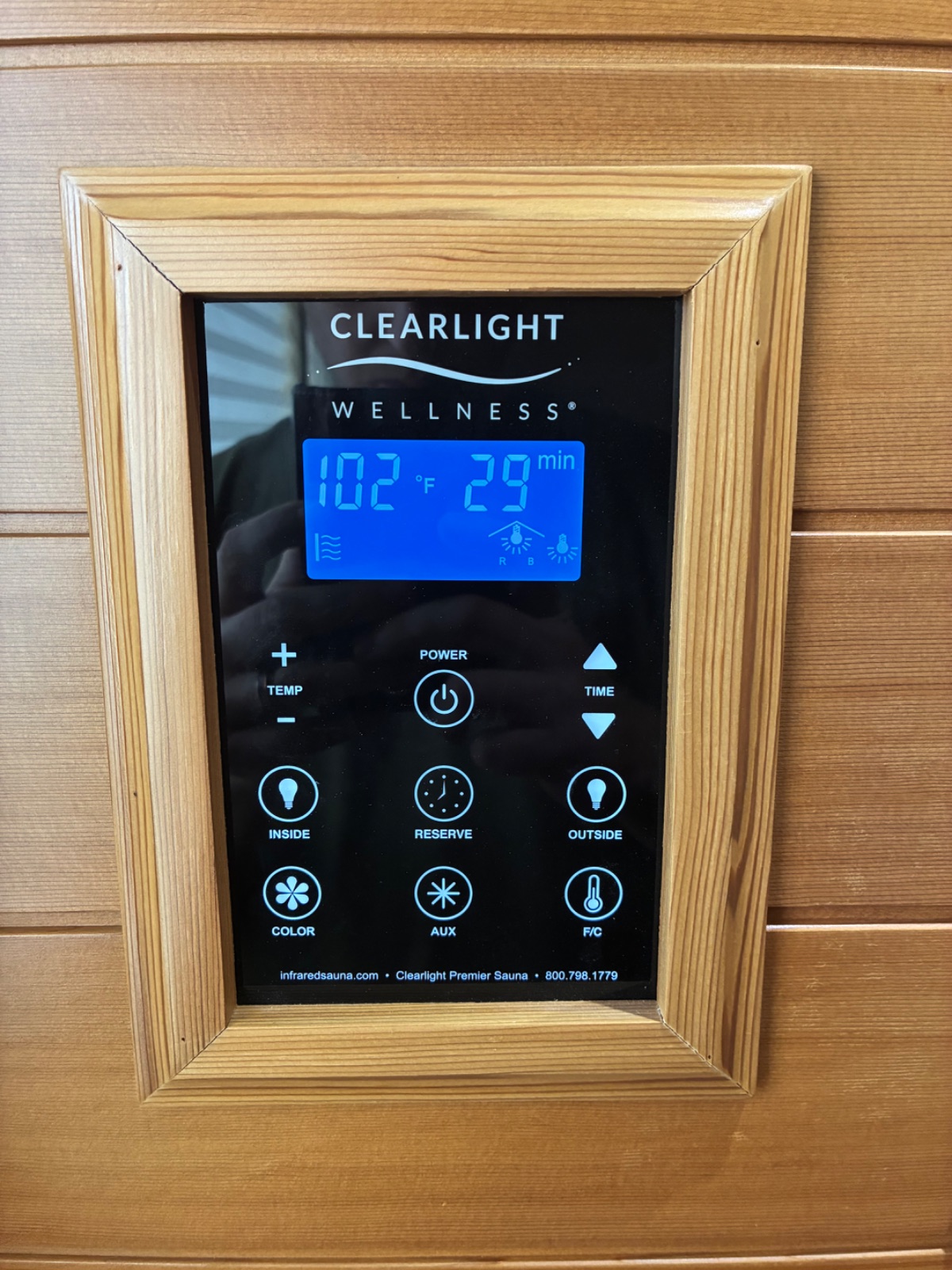 2023 Clearlight Premier 2 Infrared Sauna, Low EMF, Bluetooth Speakers, Spa Lighting – Columbia, MO, photo 3 of 5