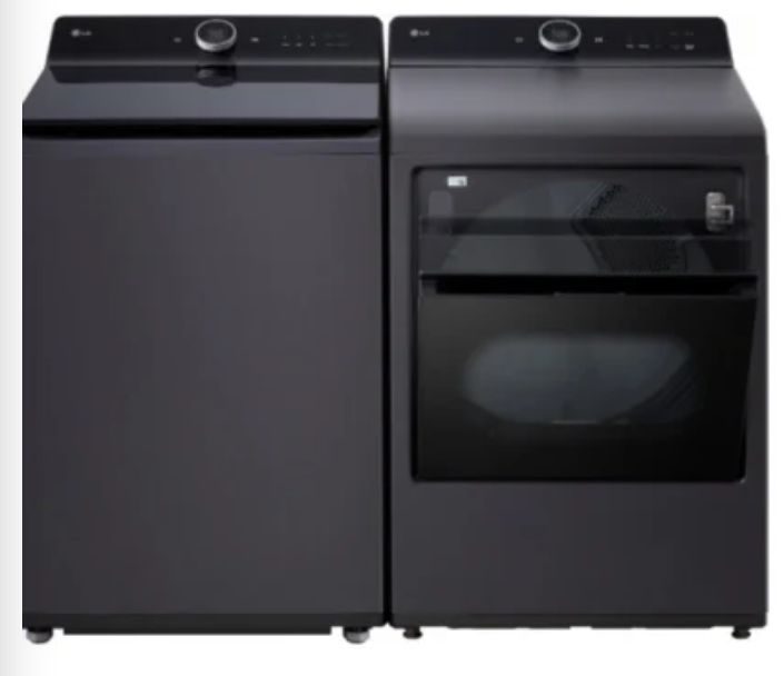 LG Top Load Washer and Dryer Set with WiFi. Only Used Twice - Like New - Chariton, IA, photo 5 of 6