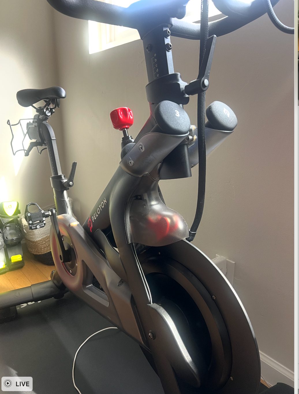 Peloton Bike, Includes Accessories - Excellent – Los Angeles County, CA, photo 4 of 4