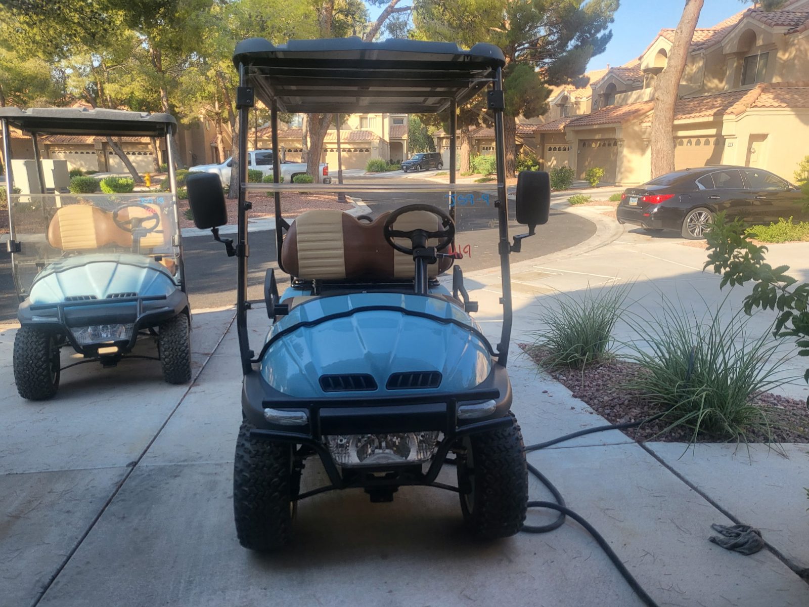 Axis EV Golf Cart, Coastal Blue 4-Seater with Canopy - New - 2025 – Las Vegas, NV, photo 3 of 5