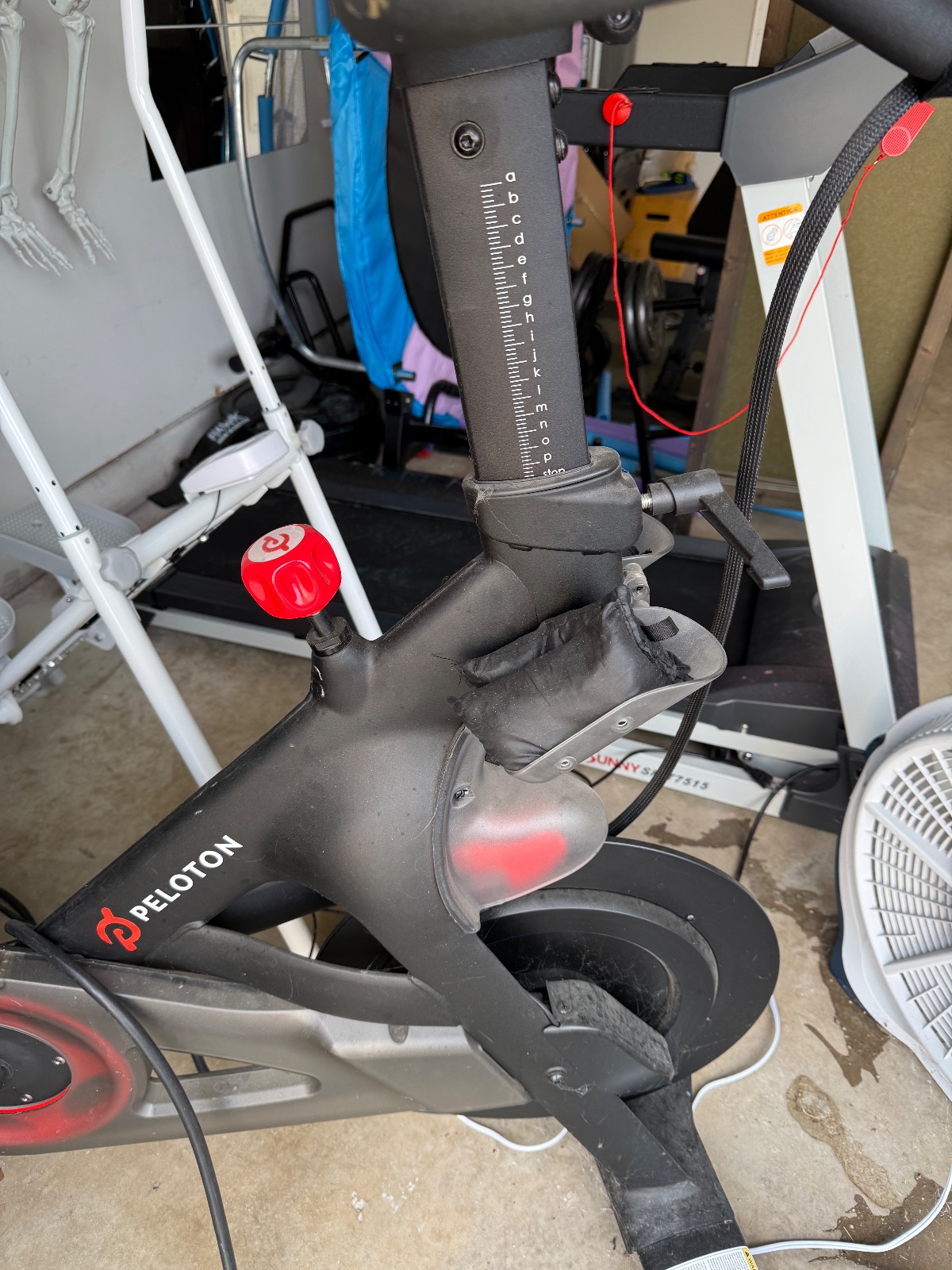 Peloton Bike, Minor Cosmetic Wear - Excellent – Denton, TX, photo 3 of 5