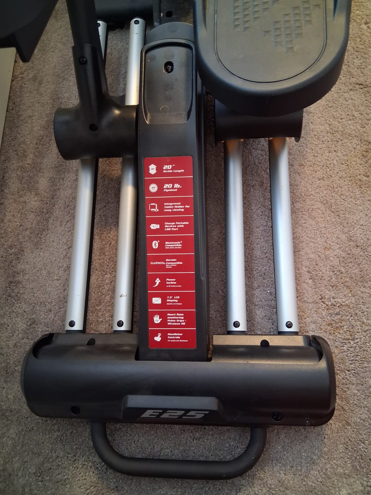 Sole E25 Elliptical - Like New - 2023 - Bellingham, WA, photo 3 of 8