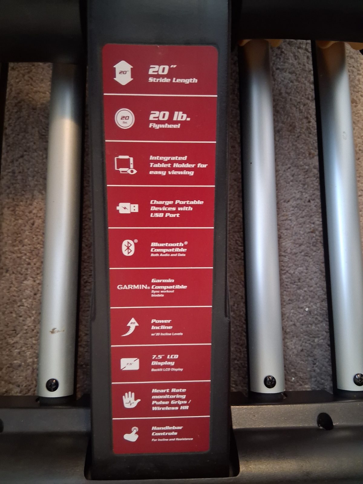 Sole E25 Elliptical - Like New - 2023 - Bellingham, WA, photo 4 of 8