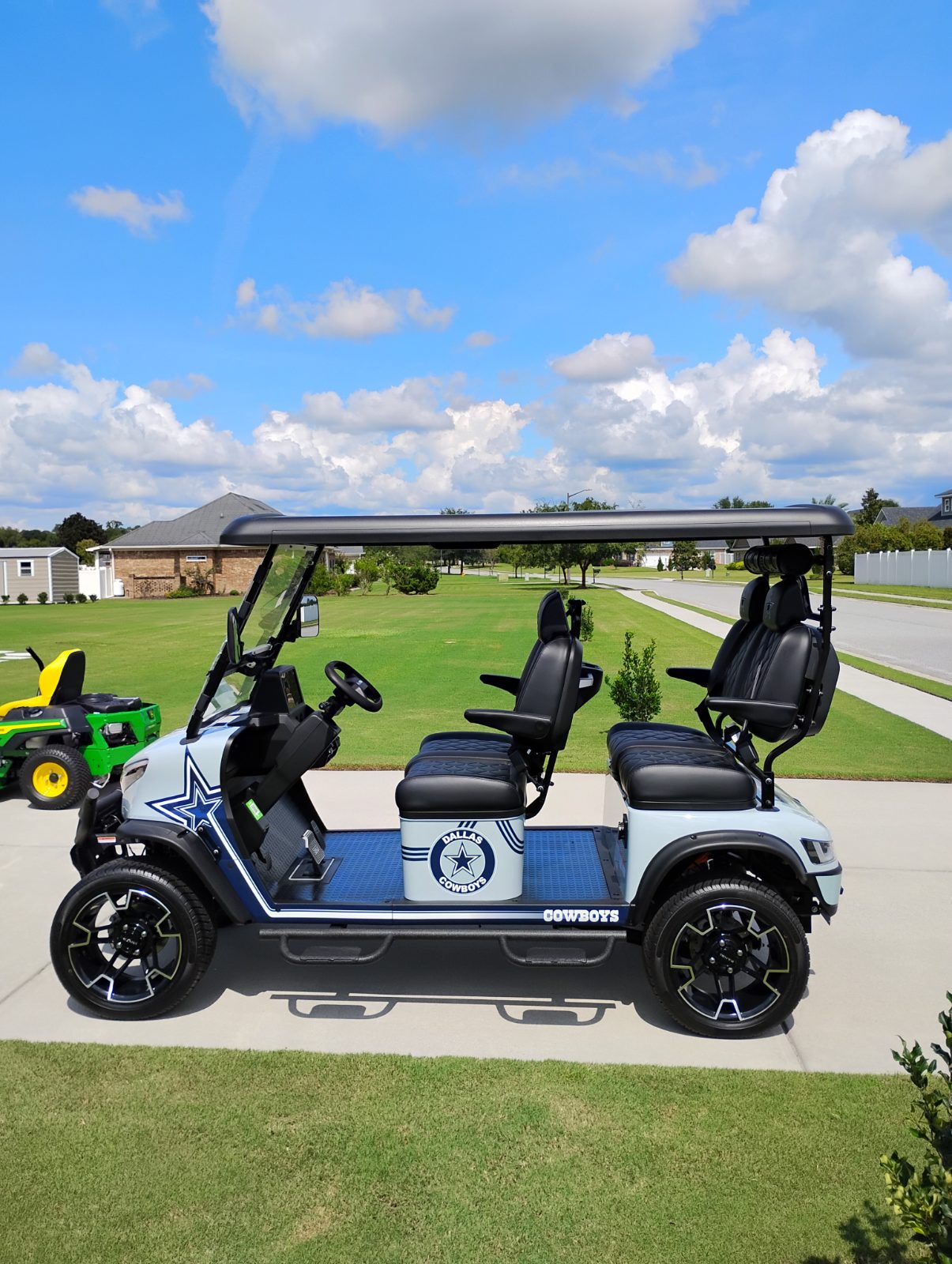 Kandi Golf Cart, Dallas Cowboys Themed - Like New - Guyton, GA, photo 4 of 12