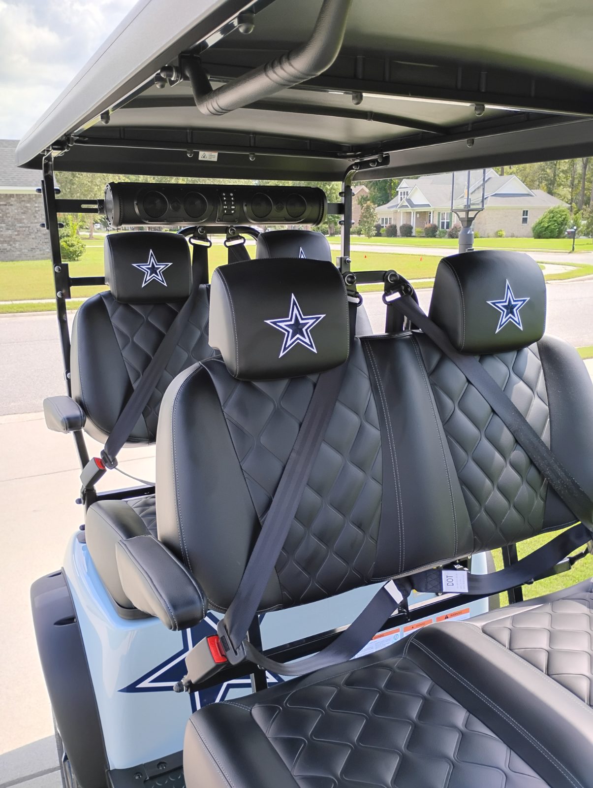 Kandi Golf Cart, Dallas Cowboys Themed - Like New - Guyton, GA, photo 7 of 12