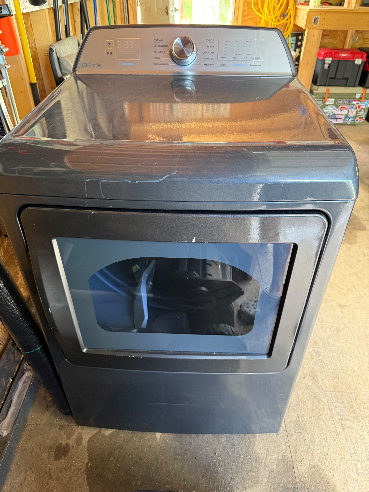 GE Profile Washer Dryer Set, 5.0 Washer 7.4 Dryer - Like New – Franklin, NH, photo 2 of 4