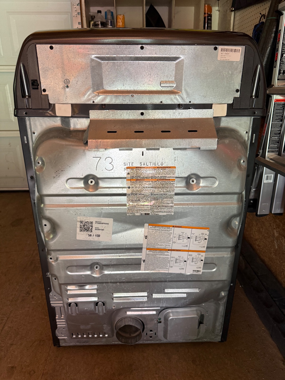 GE Profile Washer Dryer Set, 5.0 Washer 7.4 Dryer - Like New – Franklin, NH, photo 3 of 4