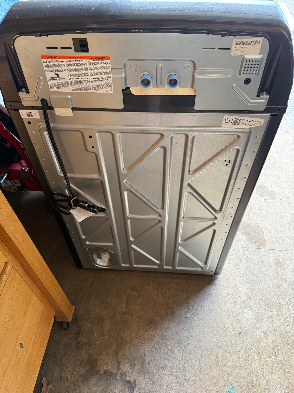 GE Profile Washer Dryer Set, 5.0 Washer 7.4 Dryer - Like New – Franklin, NH, photo 4 of 4