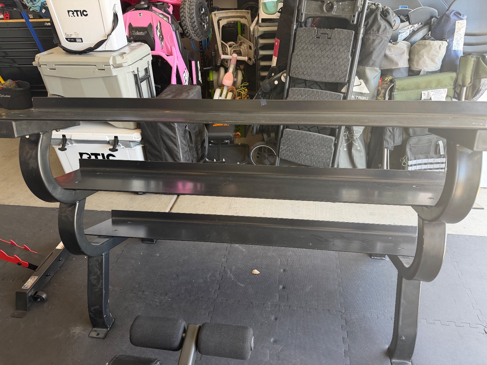 TROY VTX 3-Tier Dumbbell Rack, 240 Lbs - Like New - Sahuarita, AZ, photo 5 of 6