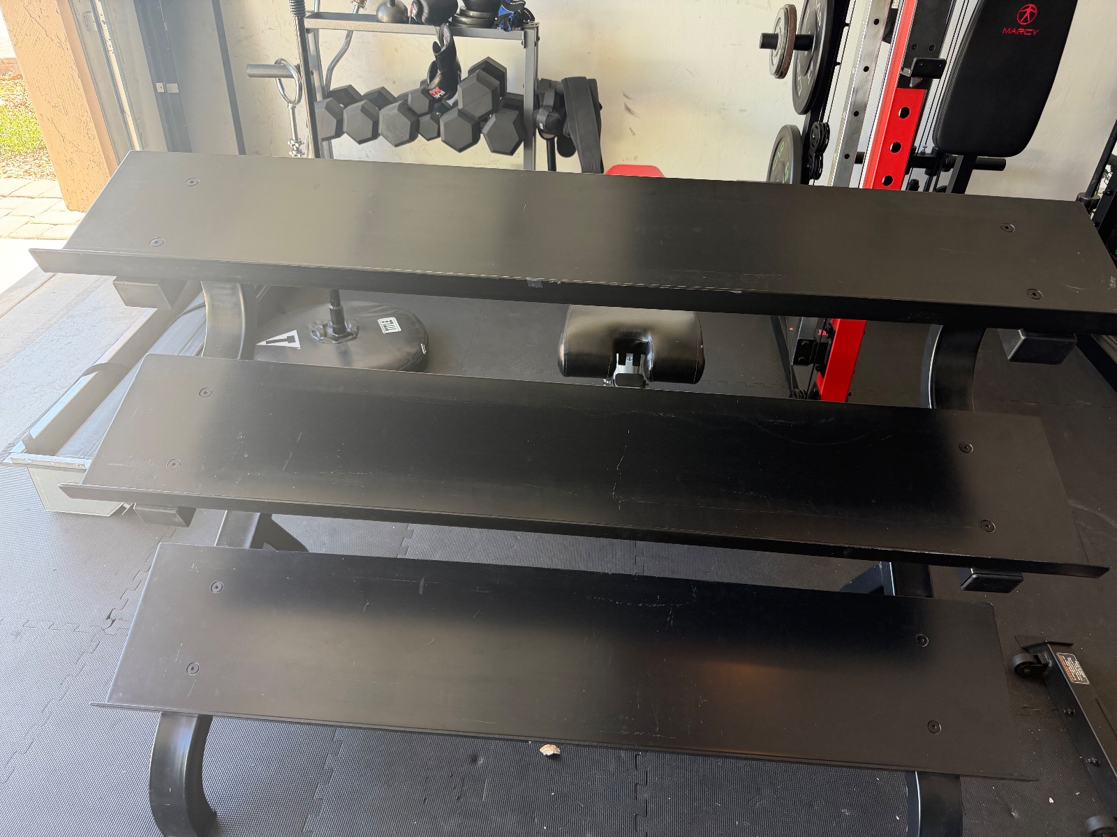 TROY VTX 3-Tier Dumbbell Rack, 240 Lbs - Like New - Sahuarita, AZ, photo 6 of 6