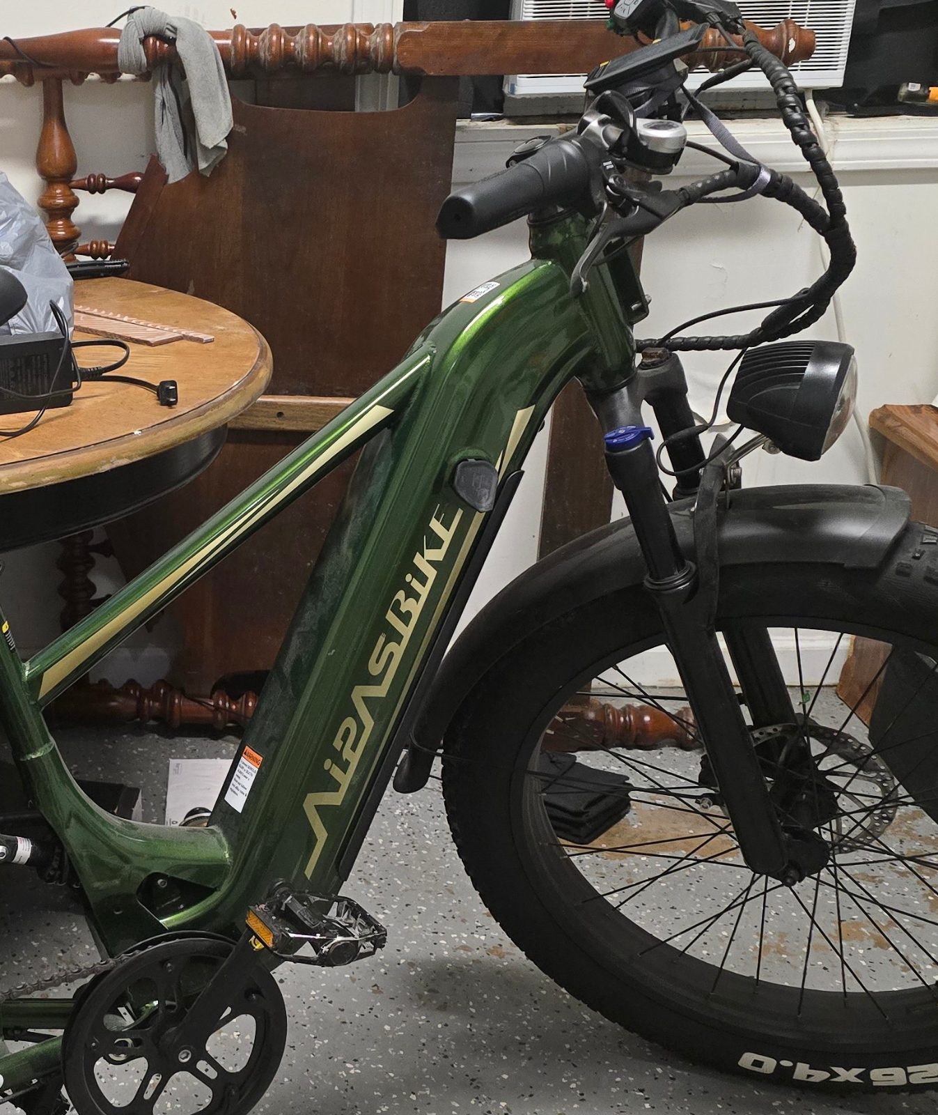 Aipas Class 2 E-Bike Fat Tire Mountain Style - Good - Jacksonville, FL, photo 2 of 6