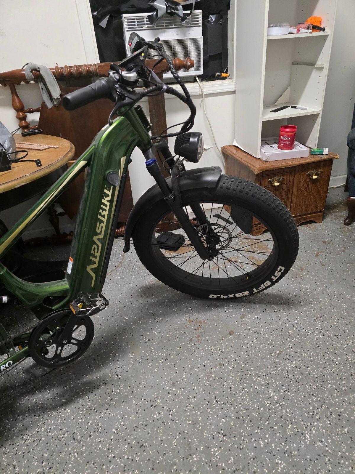 Aipas Class 2 E-Bike Fat Tire Mountain Style - Good - Jacksonville, FL, photo 5 of 6