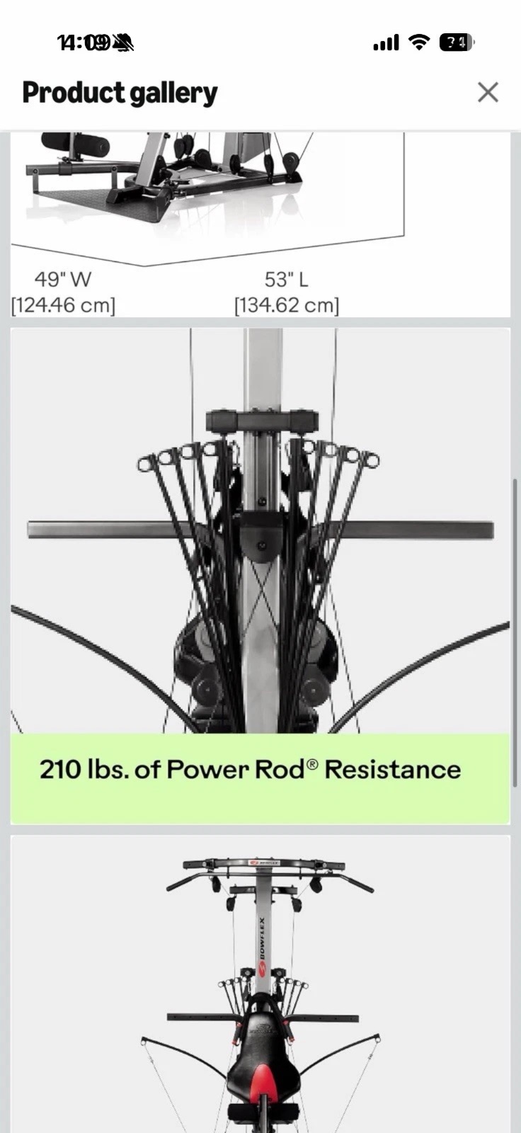 Bowflex Xceed Home Gym, 310 Lb Max Resistance - Like New – Langley Park, MD, photo 5 of 7