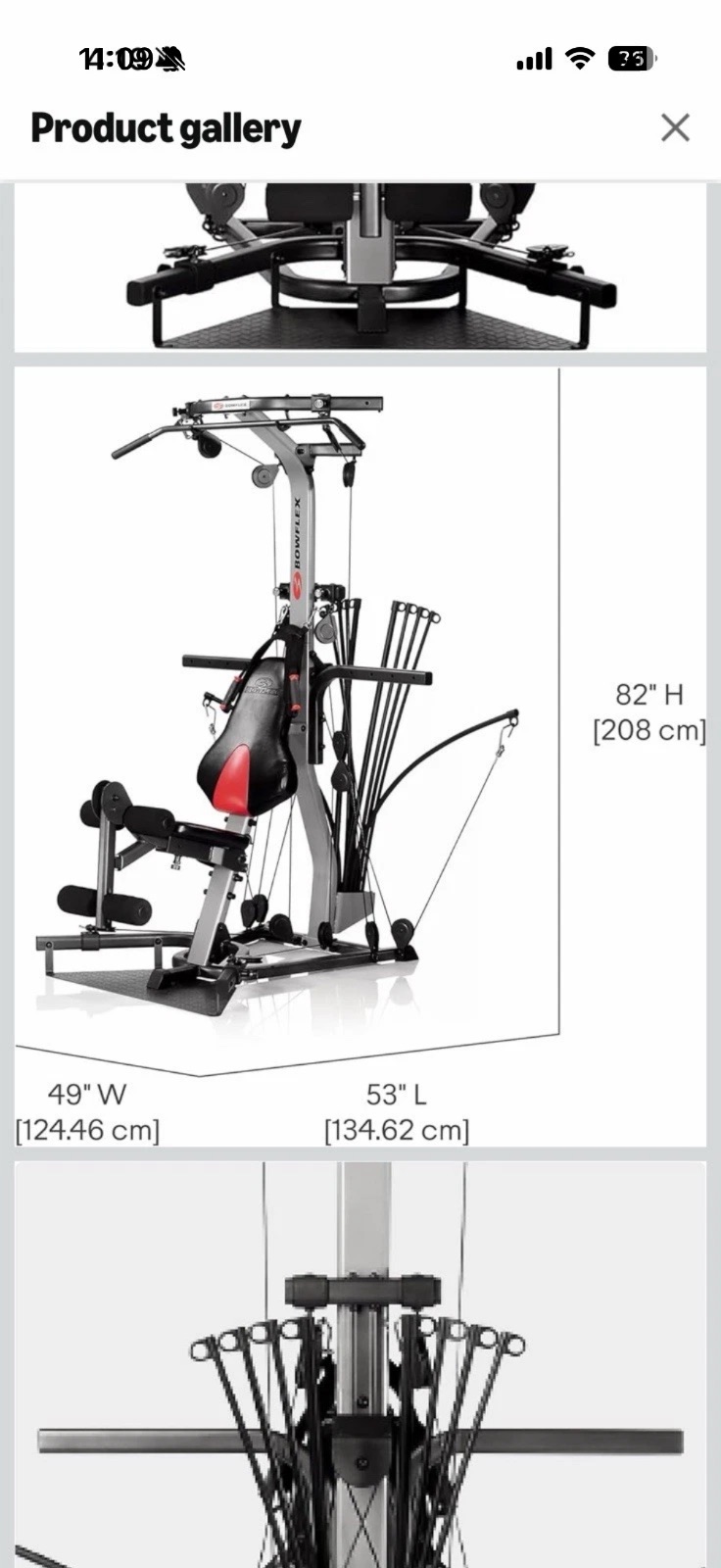 Bowflex Xceed Home Gym, 310 Lb Max Resistance - Like New – Langley Park, MD, photo 6 of 7