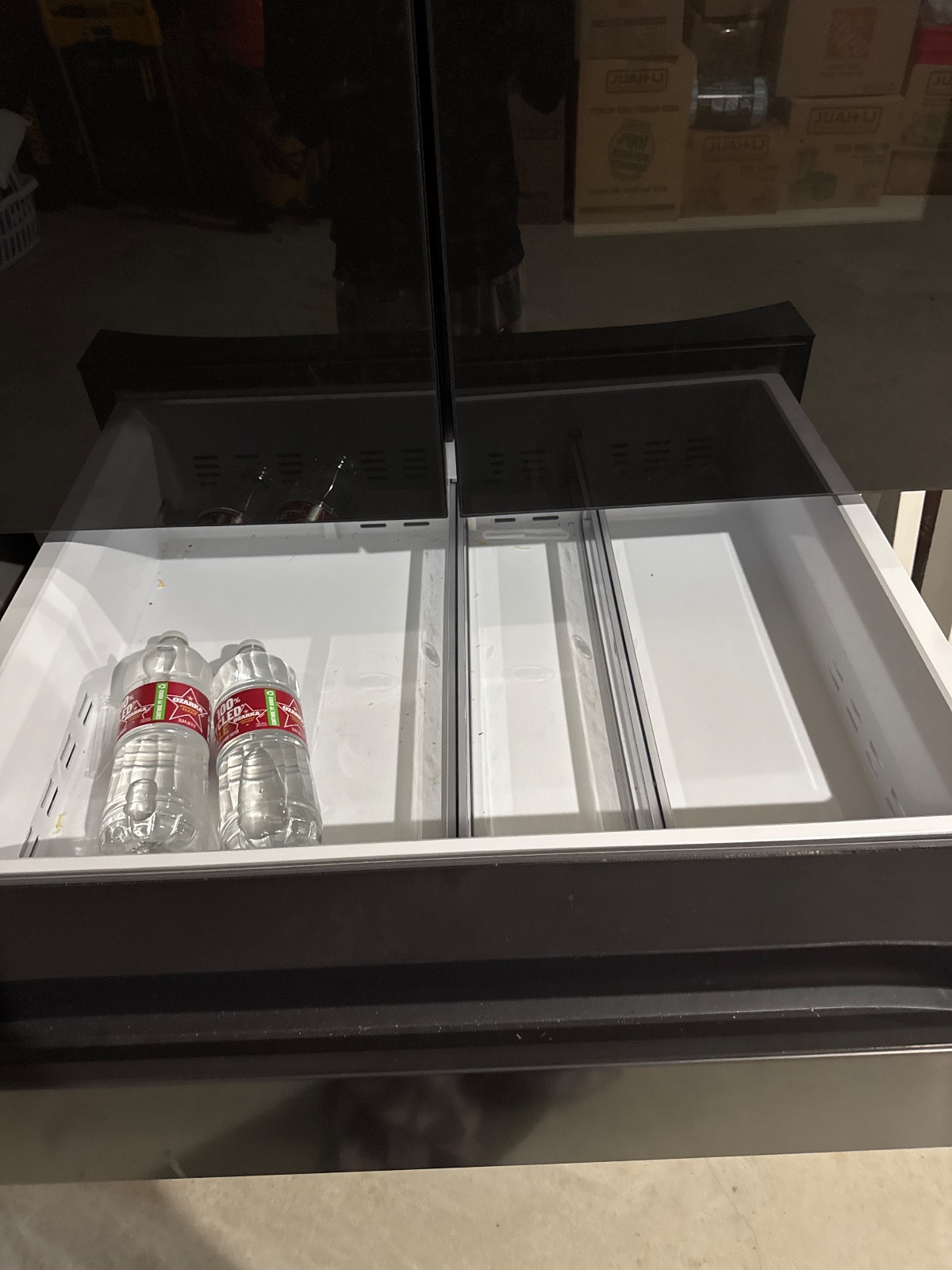 Samsung Black French Door Refrigerator - Good – Haslet, TX, photo 3 of 4
