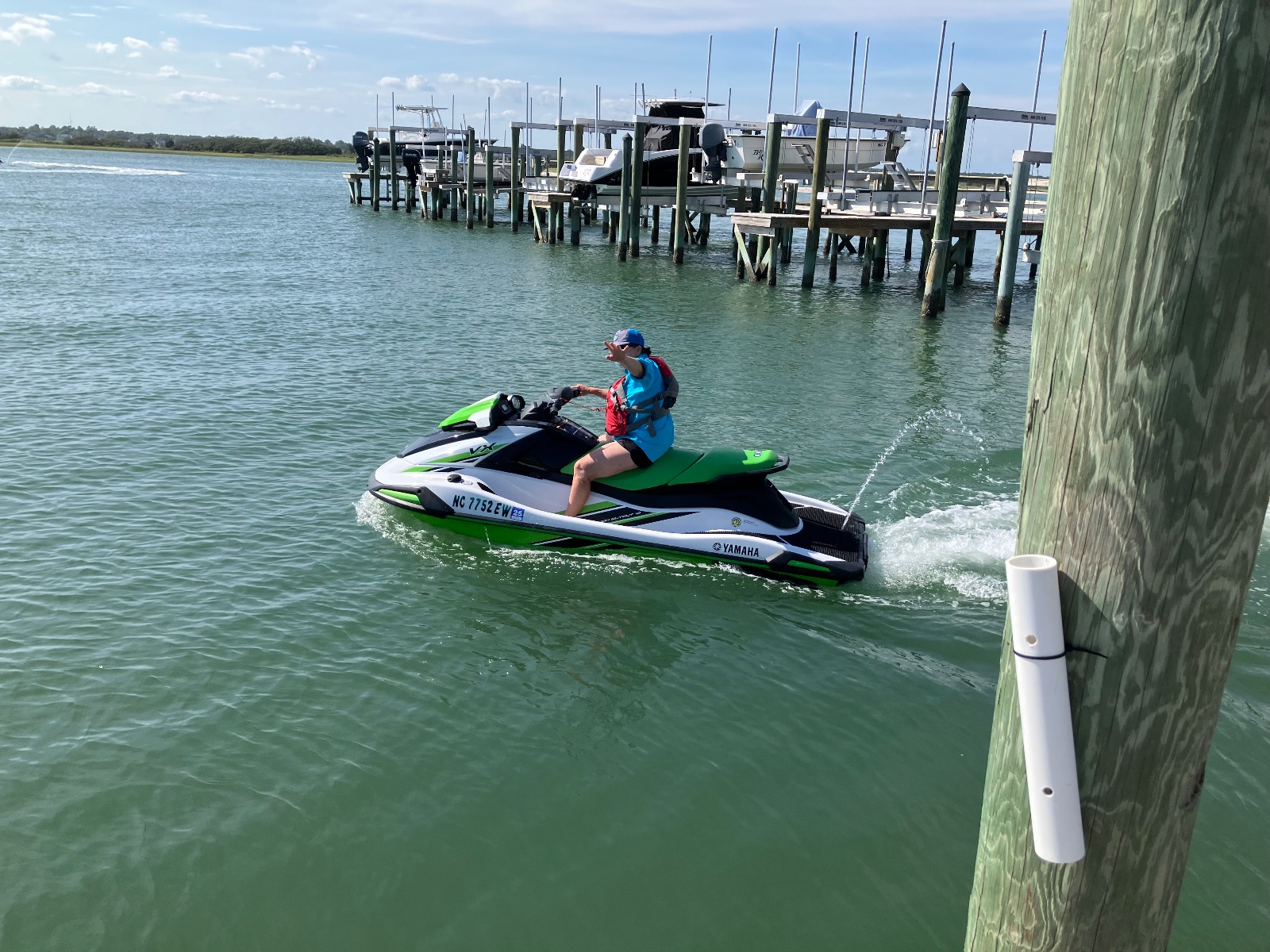 Yamaha WaveRunner VX, 3 Seater Pair - Good - Chadwick Shores Dr, Sneads Ferry, NC, photo 5 of 9
