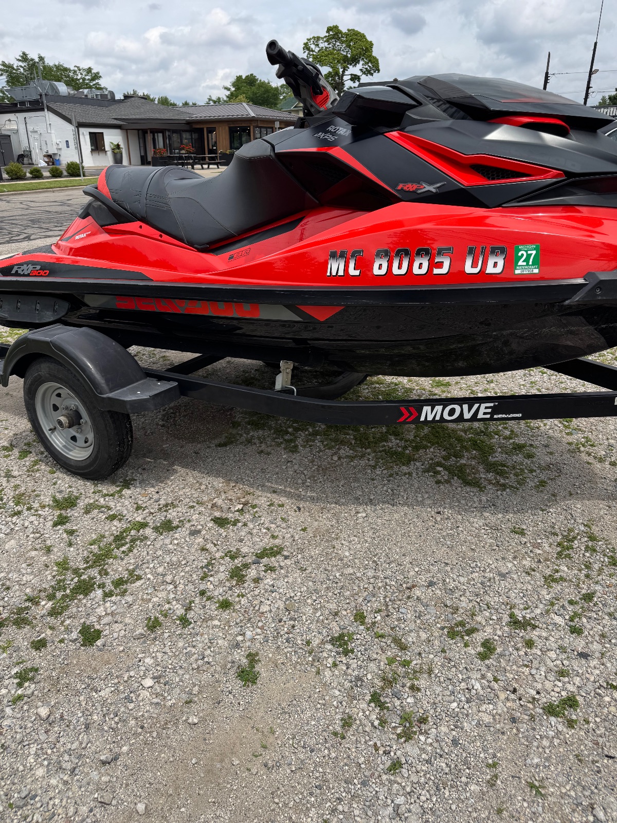Sea-Doo RXP-X, 84 Hours with Trailer - Good - 2017 – Novi, MI, photo 3 of 6
