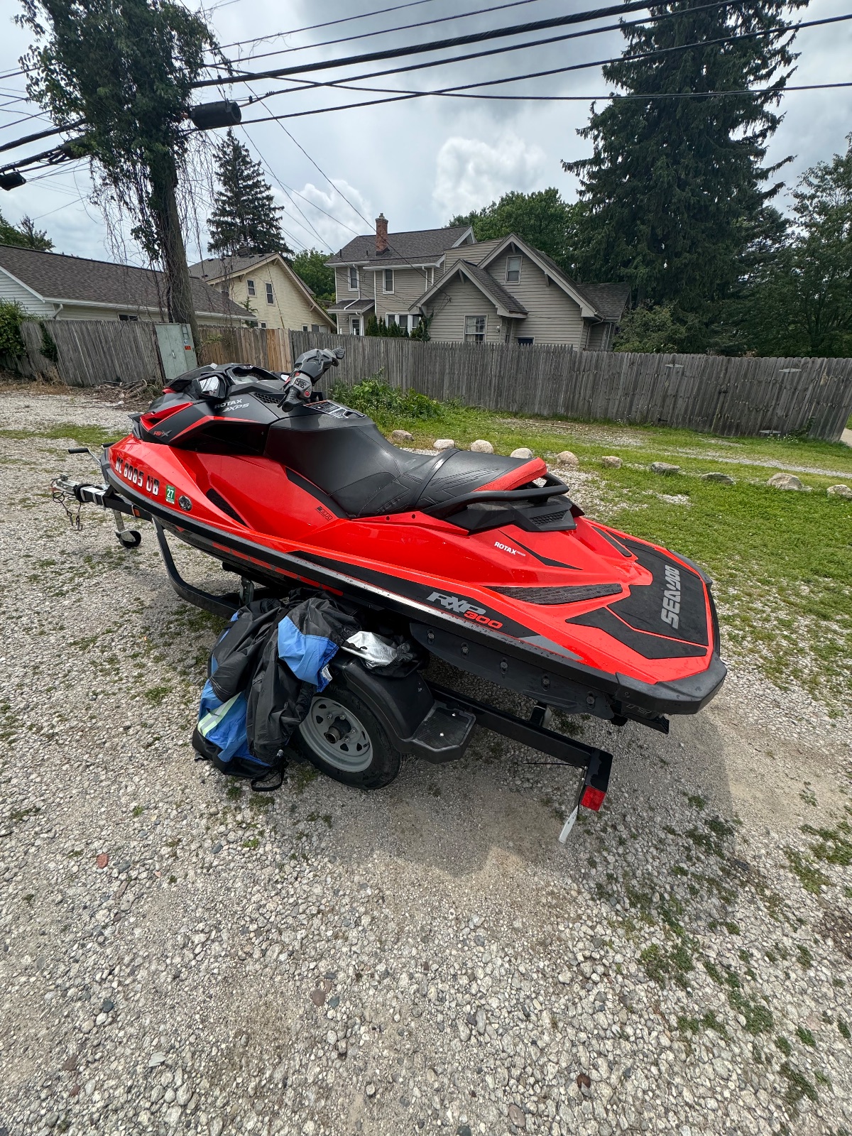 Sea-Doo RXP-X, 84 Hours with Trailer - Good - 2017 – Novi, MI, photo 4 of 6