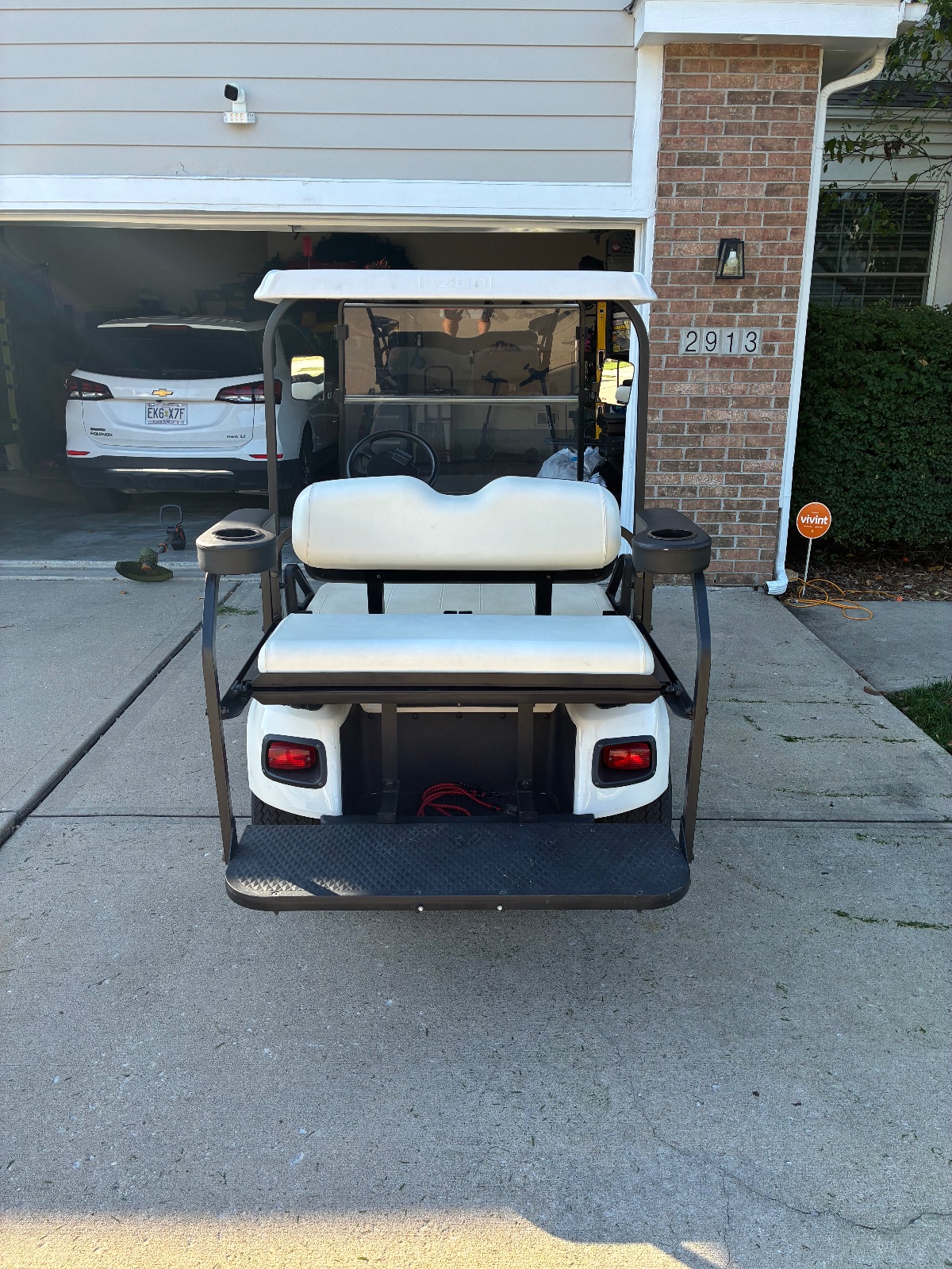 EZ-GO Golf Cart, Chiefs Edition - Like New - 2012 – Lee's Summit, MO, photo 2 of 4