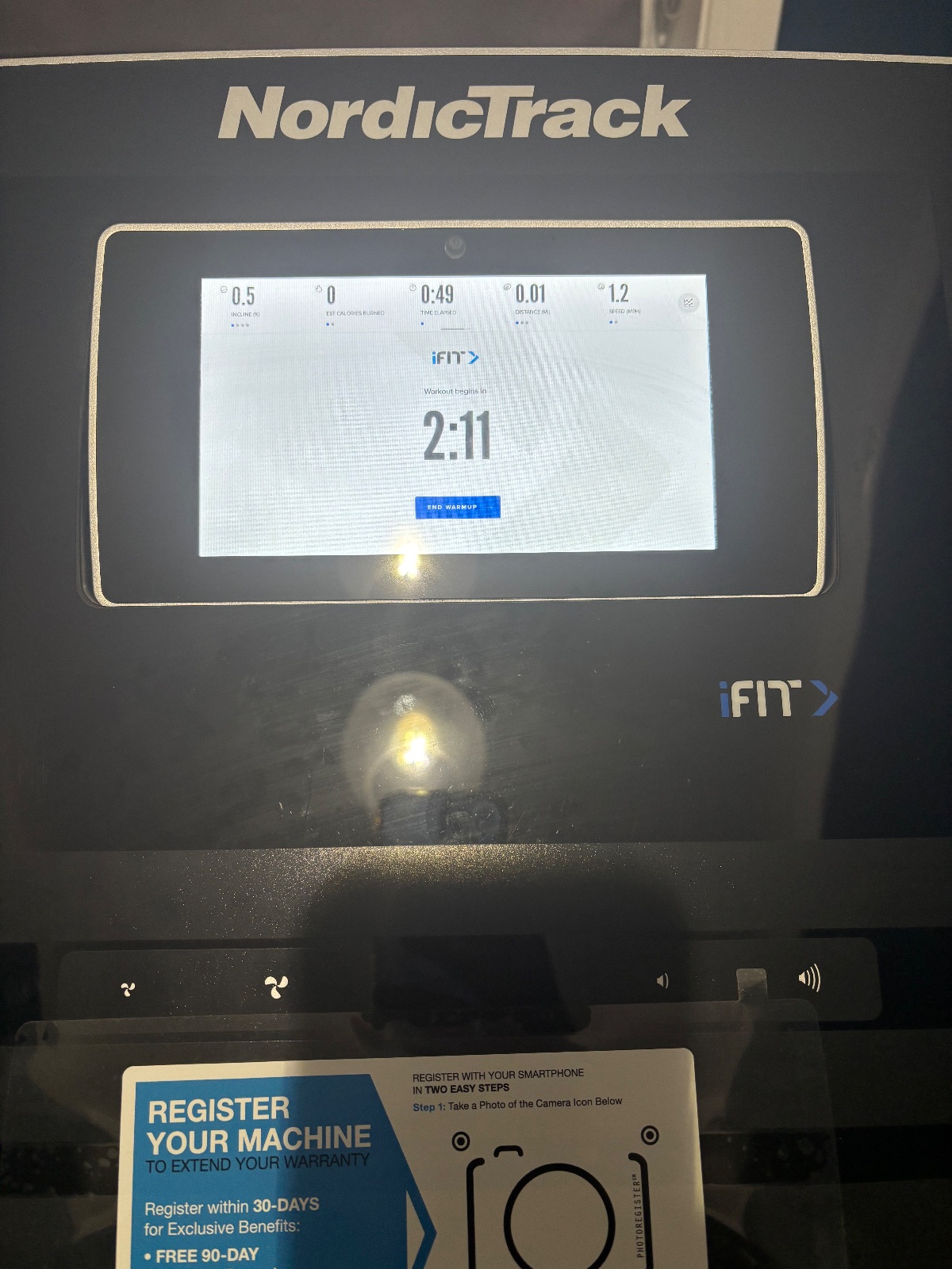 Nordic Track Treadmill - Excellent - Chicago, IL, photo 2 of 2
