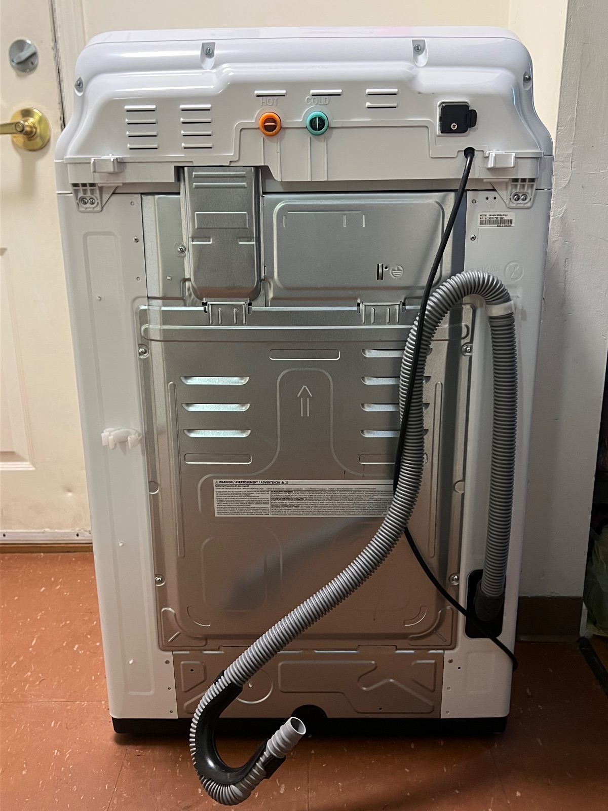 Samsung WA45T3200AW Top Load Washer - Good – Farrell, PA, photo 3 of 6