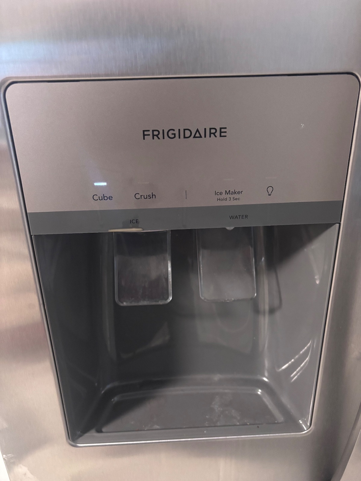 Frigidaire FRSC2333AS Side-by-Side Refrigerator, Stainless Steel - Like New - Berkley, MA, photo 2 of 5