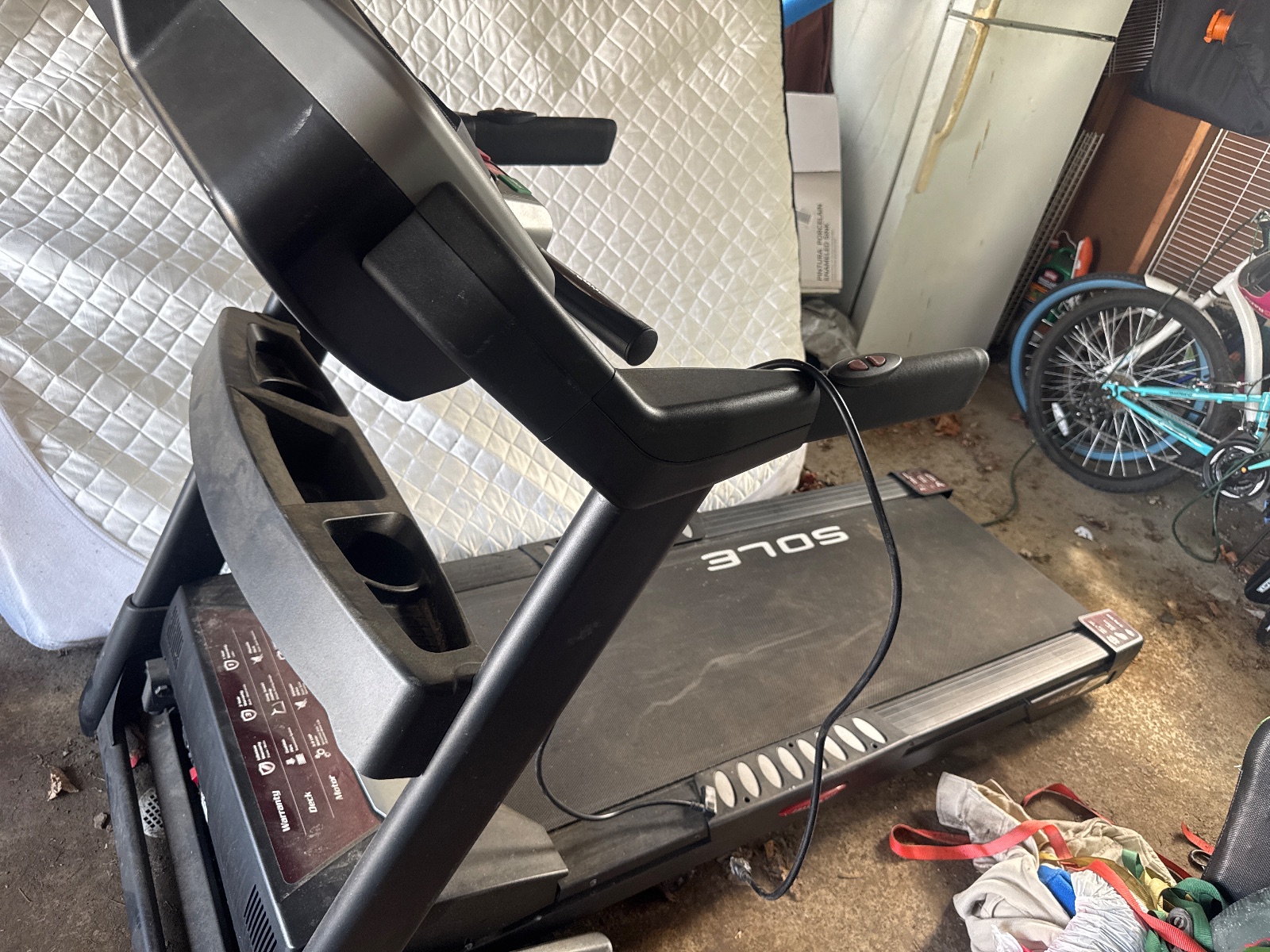Sole F63 Treadmill, Includes Heart Rate Monitor and Fan - Excellent - 2023 – Hamburg, NY, photo 3 of 6