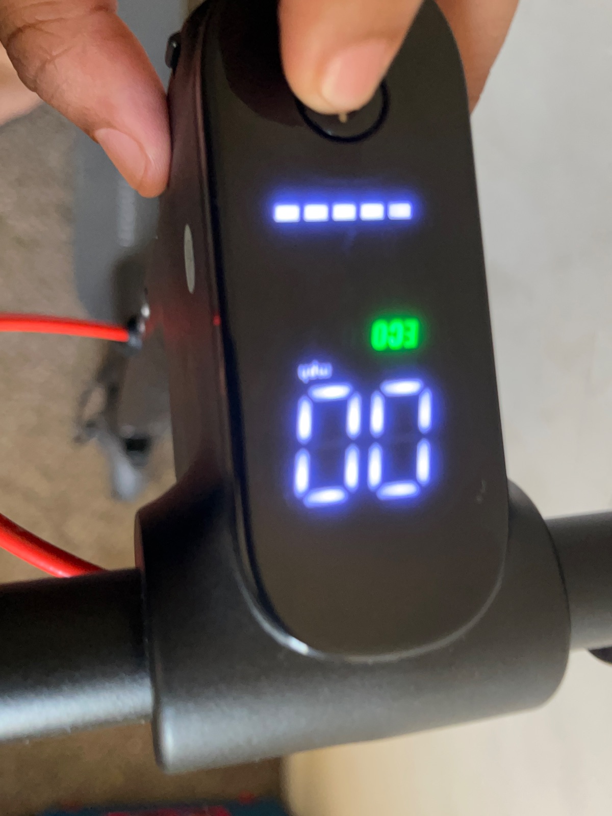 INVANTI Electric Scooter Digital Display - Fair – Charlotte, NC, photo 2 of 11