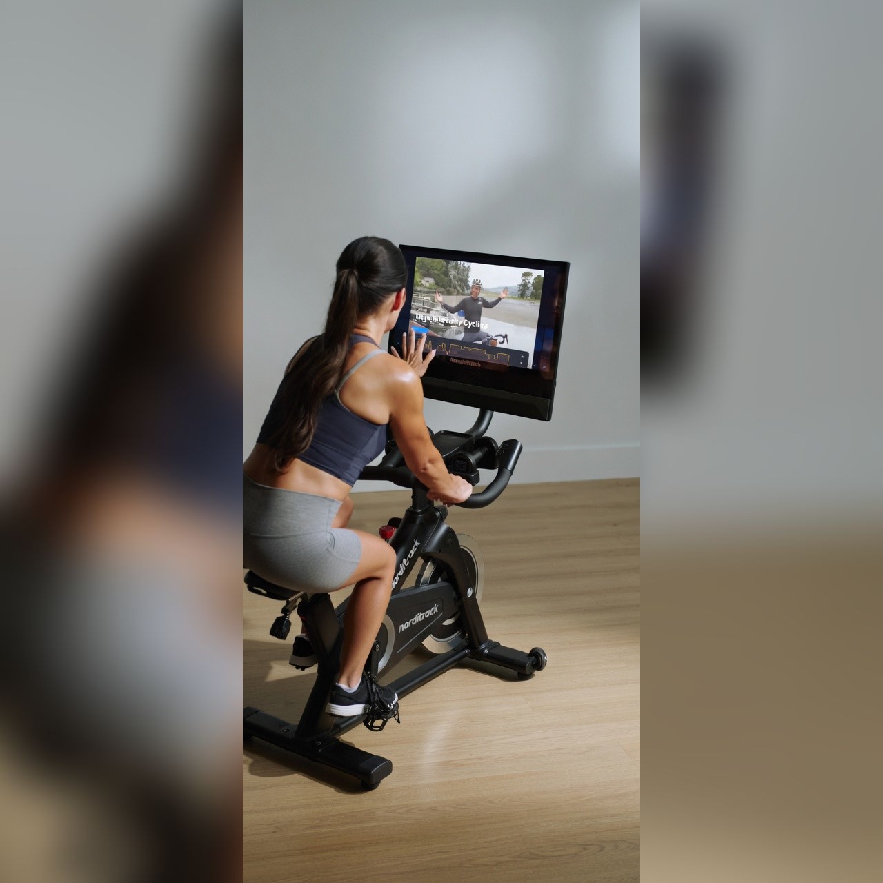 NordicTrack X24 Spin Bike, Large Touchscreen - Like New – San Bernardino County, CA