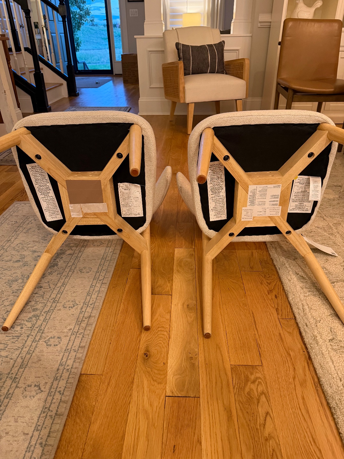 Crate & Barrel Hyde Dining Chairs - New - Denver, CO, photo 5 of 6