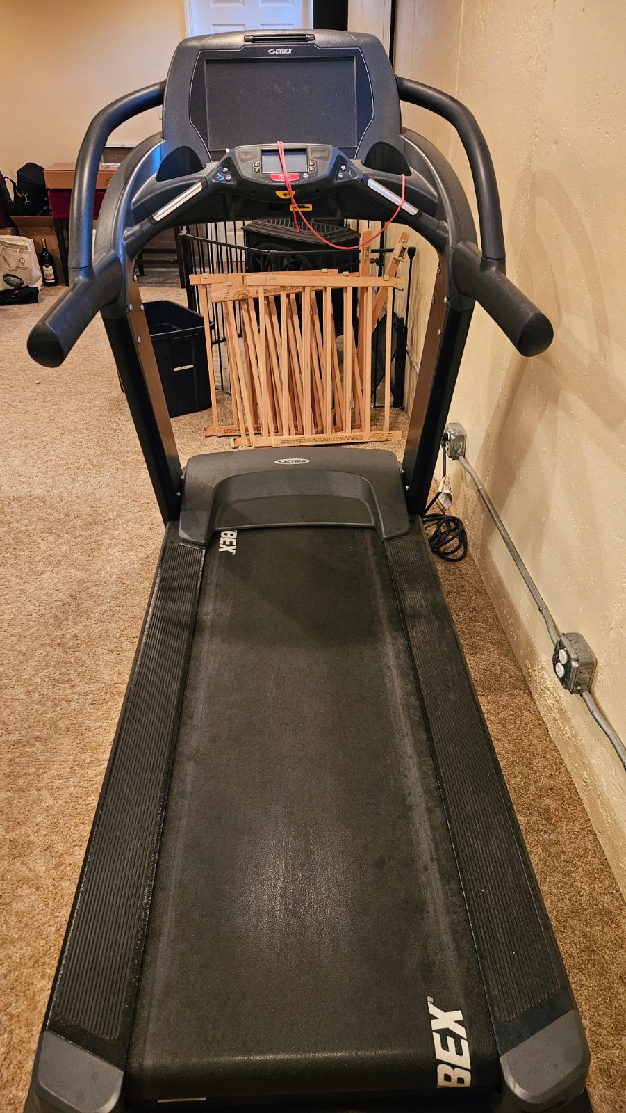 Cybex Motorized Foldable Treadmill - Good - 2012 - Hamilton Township, NJ, photo 2 of 5