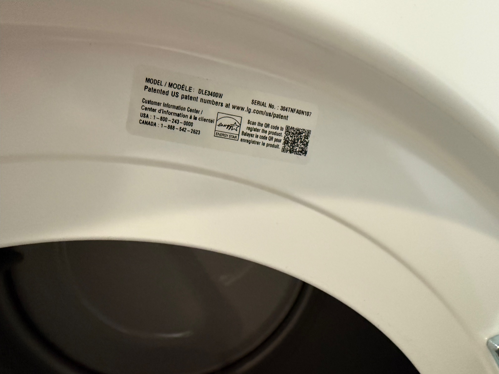 LG Front Load Washer and Dryer Set - Like New - 2024 – Lebanon, OH, photo 6 of 10
