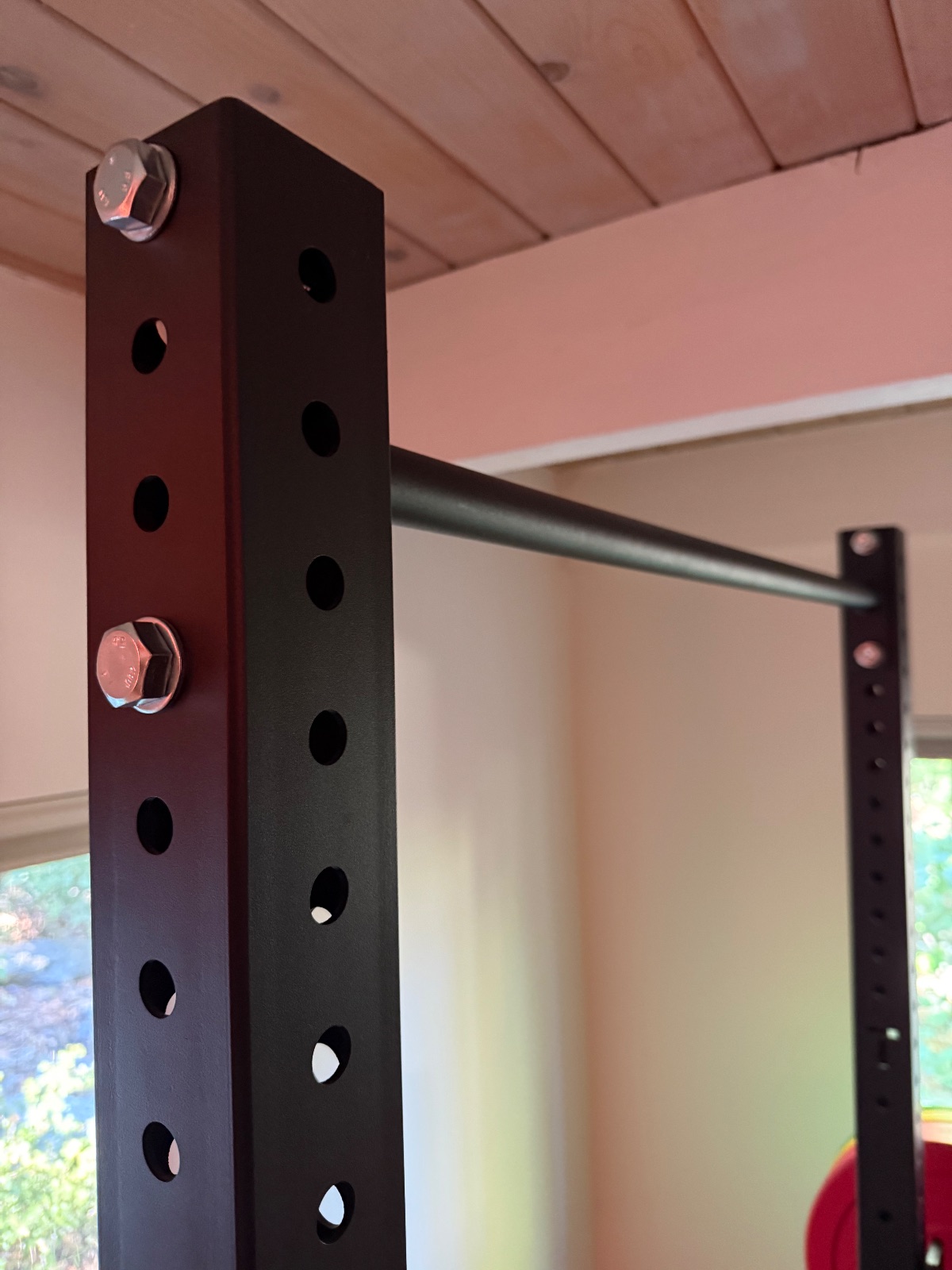 Titan Squat Rack, With Barbell and Plates - Like New – Forest Falls, CA, photo 7 of 12