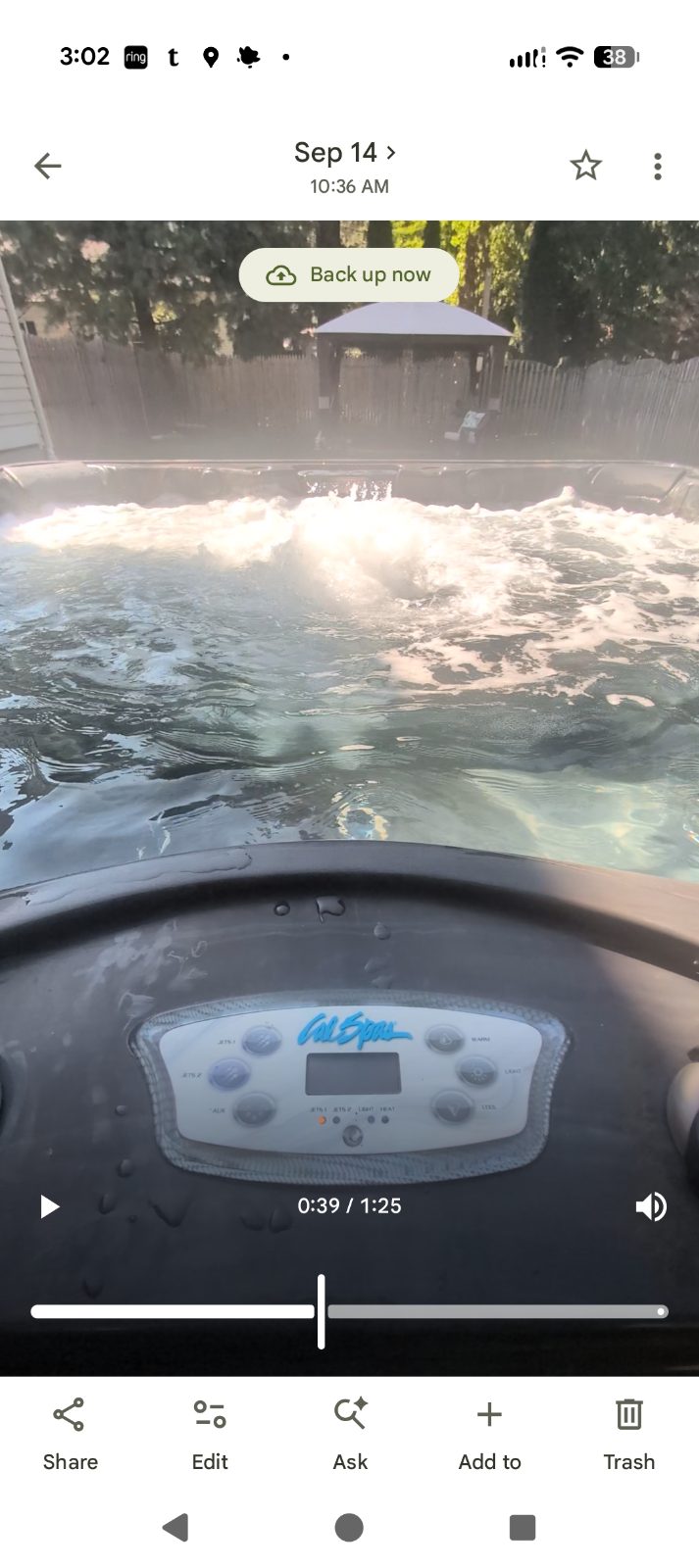 Cal Spas L-S17-EP861L Hot Tub - Excellent - 2017 - Closter, NJ, photo 3 of 6