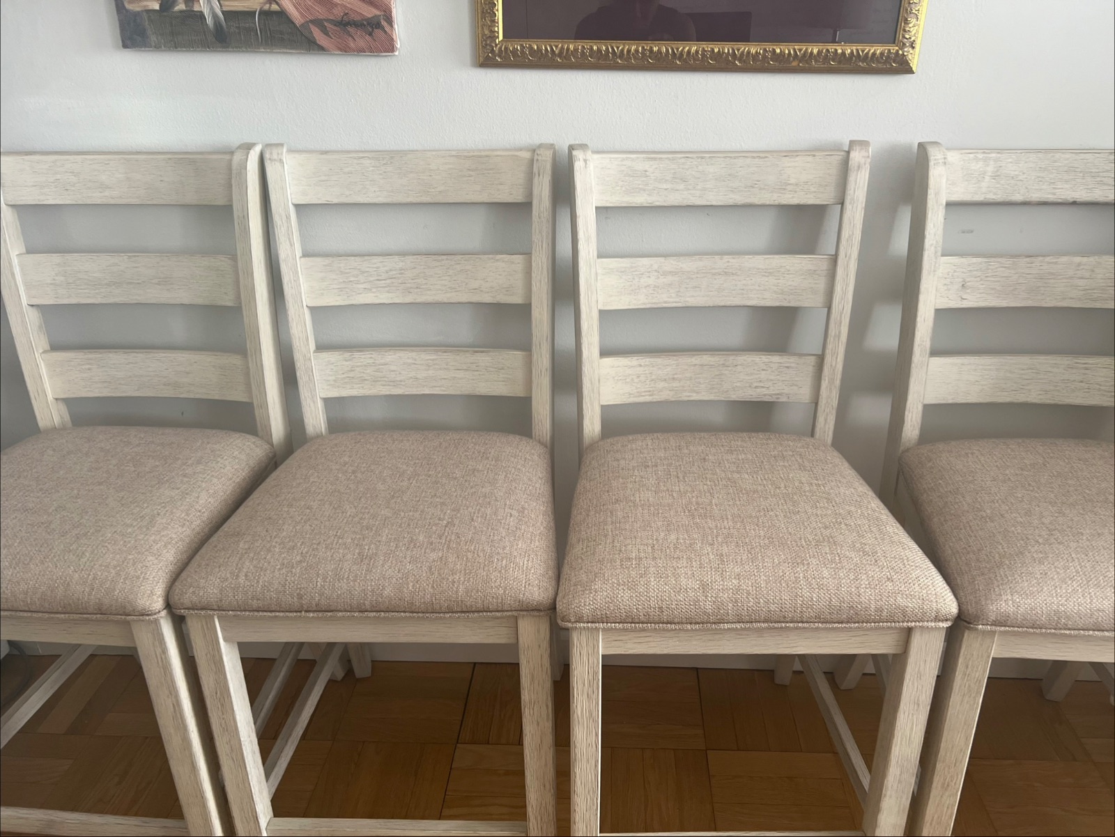 Skempton Counter Height Dining Table and 4 Barstools - Good - New York, NY, photo 2 of 3