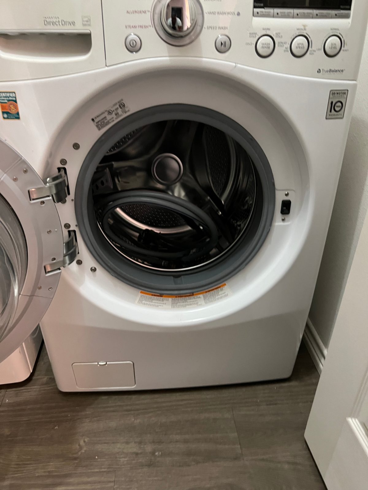 LG True Steam Front Load Washer - Fair - Euless, TX, photo 5 of 5