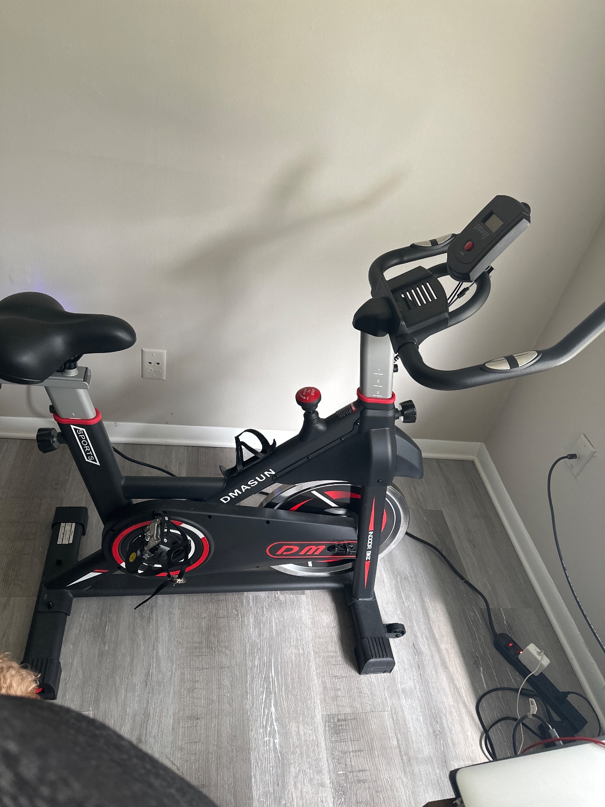 DMASUN Indoor Cycling Bike, Digital Display with Pulse - Like New – Goose Creek, SC, photo 3 of 4