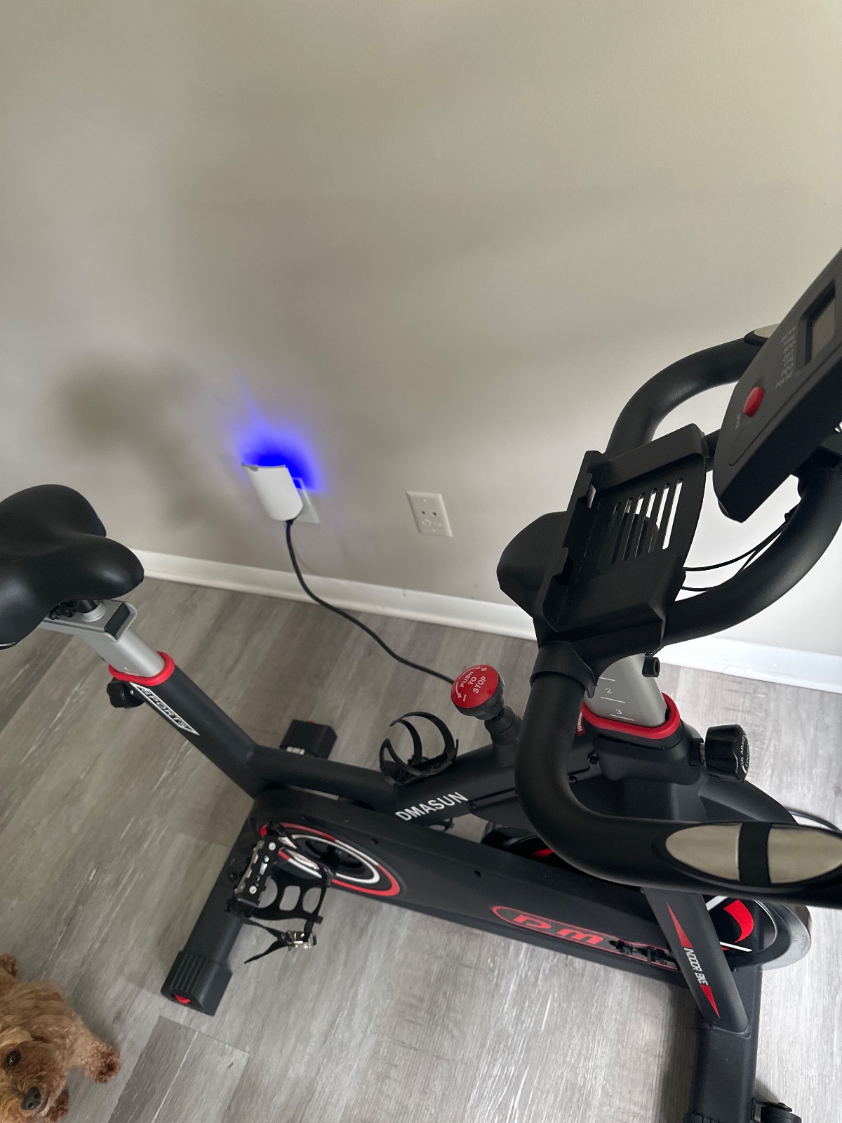 DMASUN Indoor Cycling Bike, Digital Display with Pulse - Like New – Goose Creek, SC, photo 4 of 4