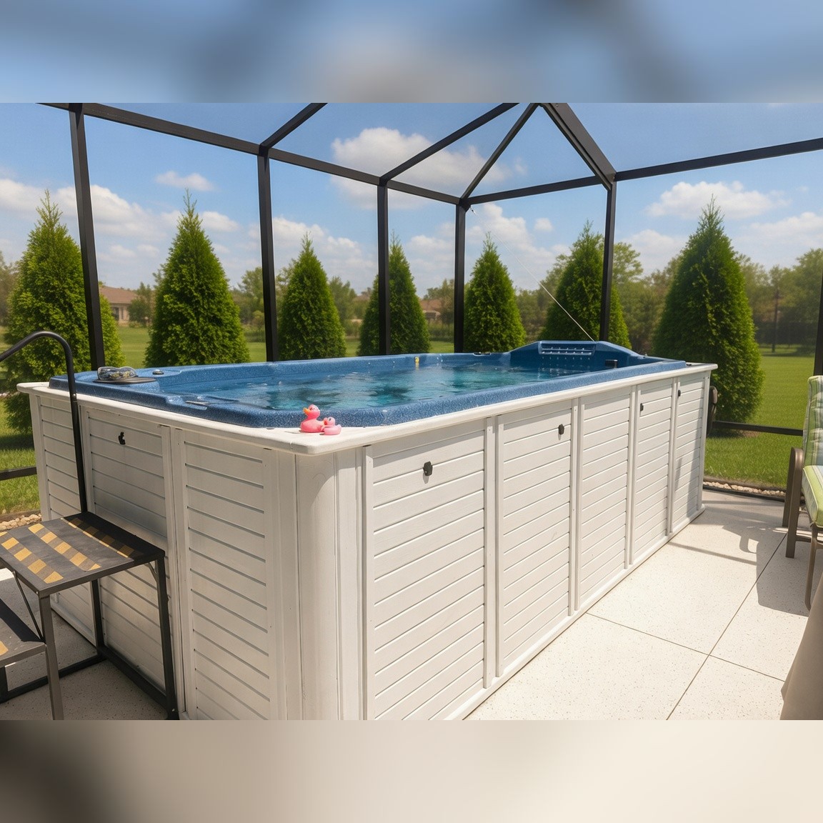 Spa Manufacturers Swim Spa - Like New - 2023 - Ocala, FL