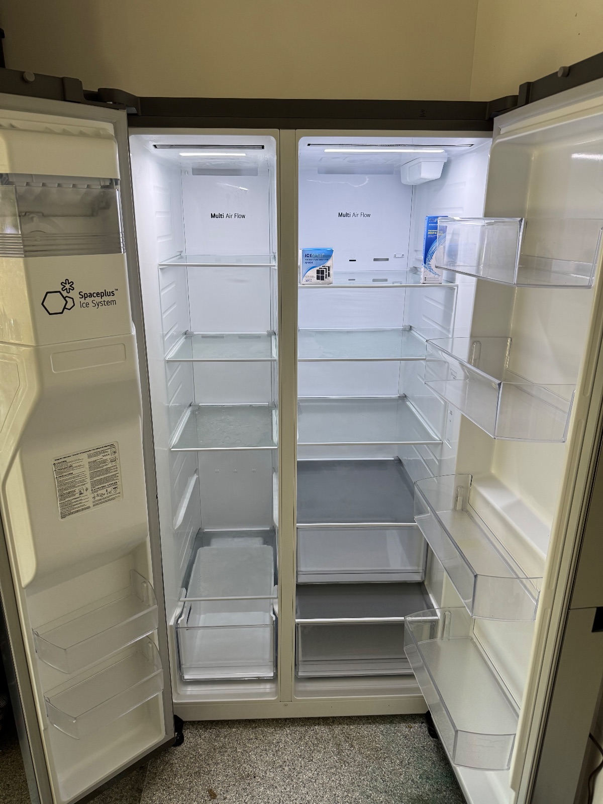 LG Side by Side Fridge - Good - Richmond, TX, photo 2 of 3
