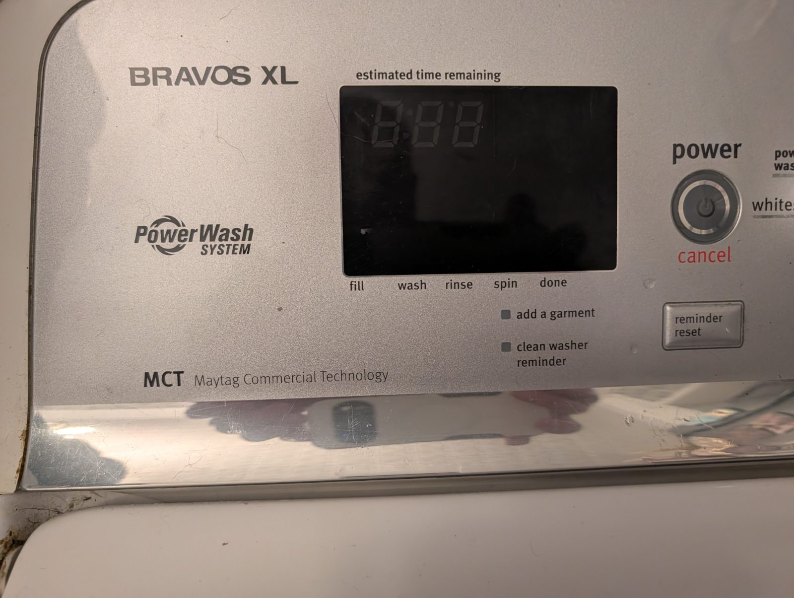 Maytag Bravo XL Commercial Washer - Good - Brooklyn, NY, photo 5 of 6