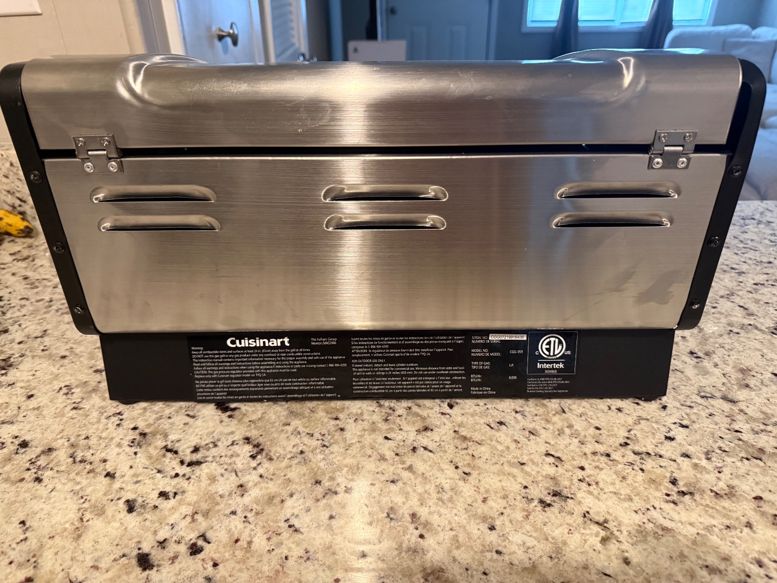 Cuisinart Gas Grill, Includes Propane Tank - New - Augusta, GA, photo 3 of 4