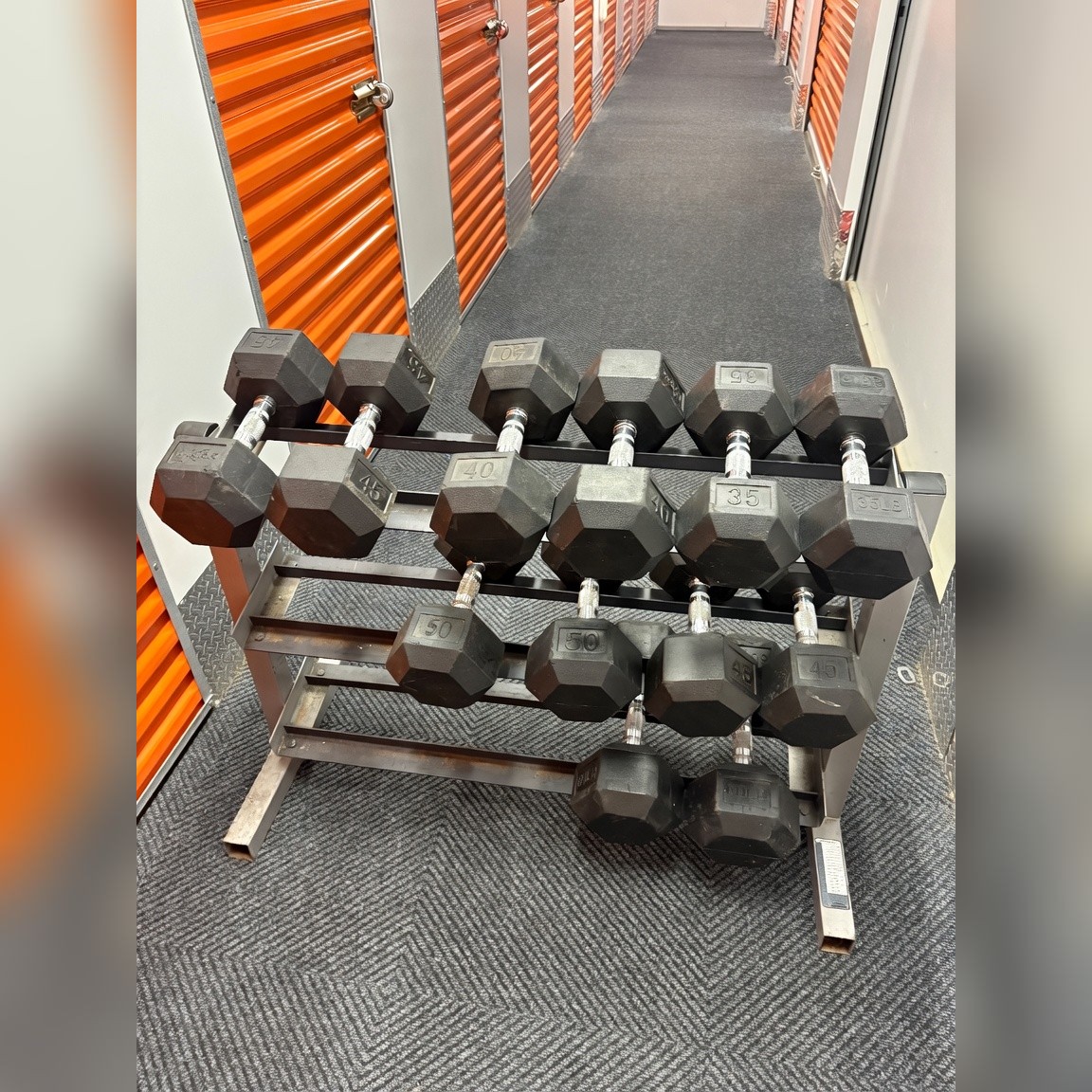 Weights Set with Rack - Like New – Brooklyn, NY