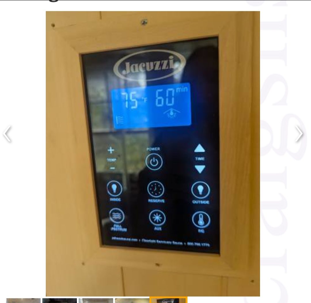 Full Spectrum Infrared Sauna - Like New - Saugerties, NY, photo 4 of 5