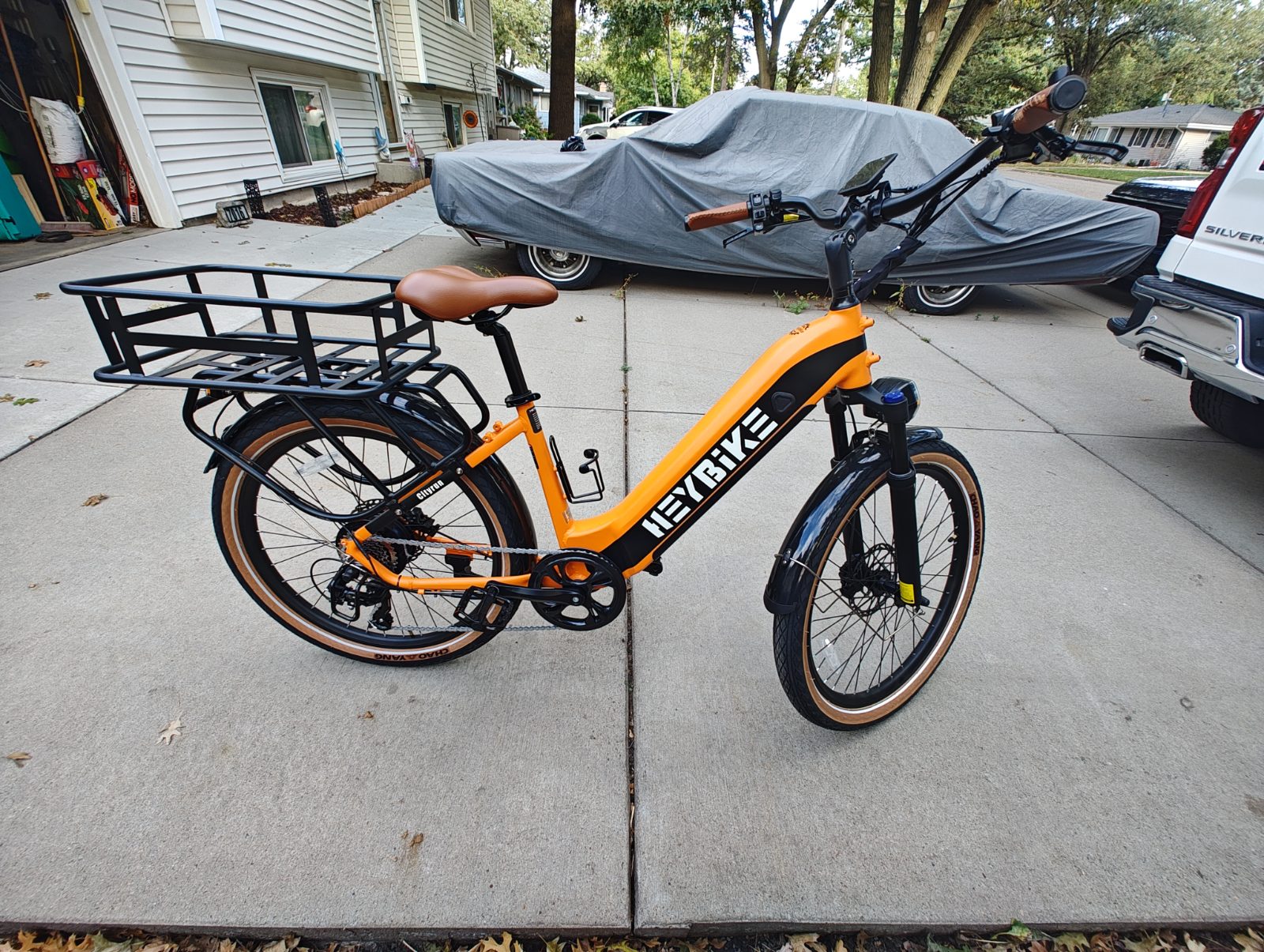 Heybike City Run E-Bike, Class 2 Step - Like New - Brooklyn Park, MN, photo 3 of 12