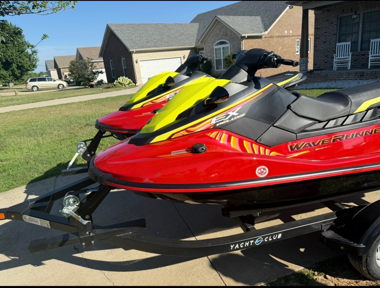 2 Yamaha WaveRunner’s, 3 Seater with Trailer - Excellent - 2024 - Nicholasville, KY, photo 3 of 3