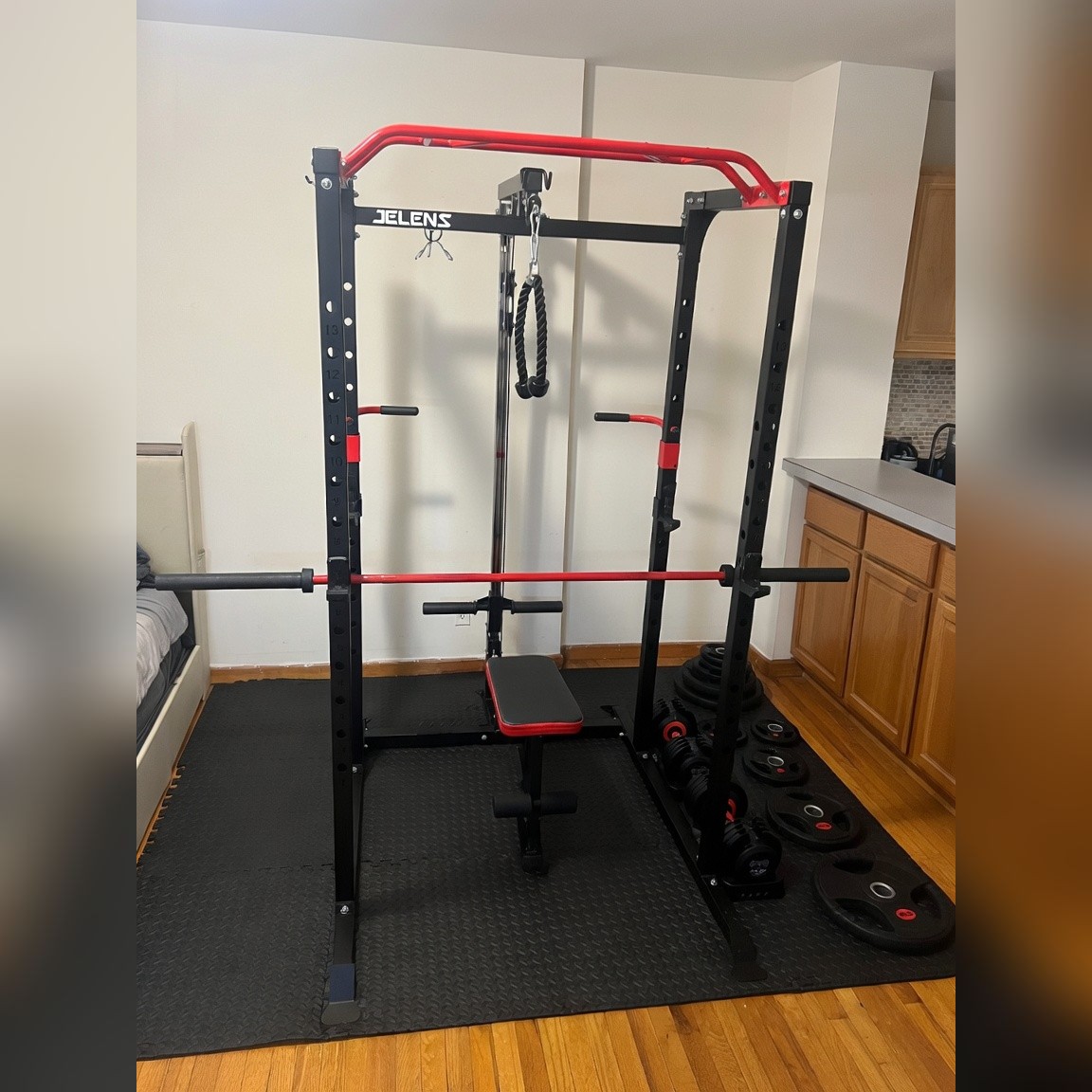 JELENS Power Rack with Cable Attachments - Like New - New York, NY