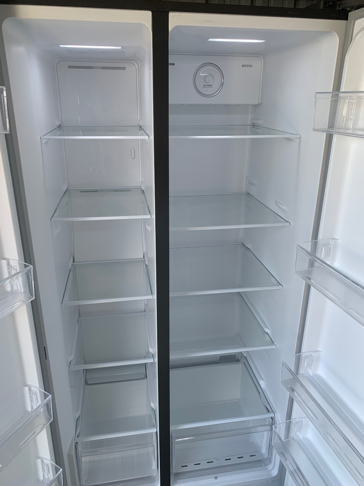 Side-by-Side Stainless Steel Refrigerator - Like New – Coupland, TX, photo 3 of 3