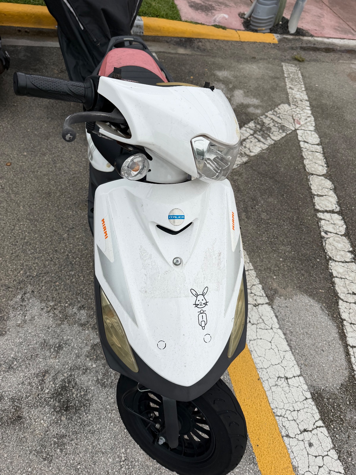 Italica Mia Gas Scooter, 50cc Moped - Good - Miami Beach, FL, photo 4 of 4